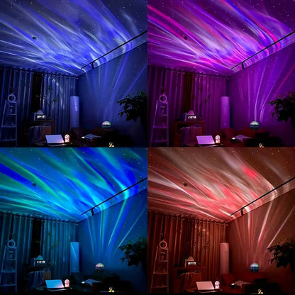Aurora LED projector lamp