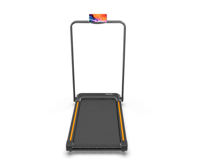 Walking pad treadmill with LED screen and remote control