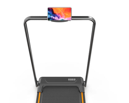 Walking pad treadmill with LED screen and remote control