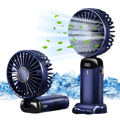 Portable rechargeable mini electric fan