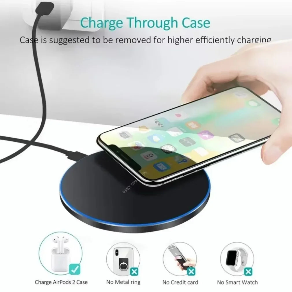 Fast wireless charger pad