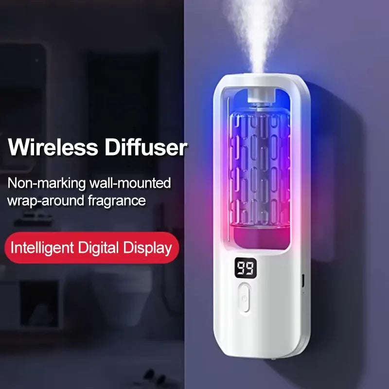 Aromatherapy oil diffuser & ultrasonic humidifier with colorful lights