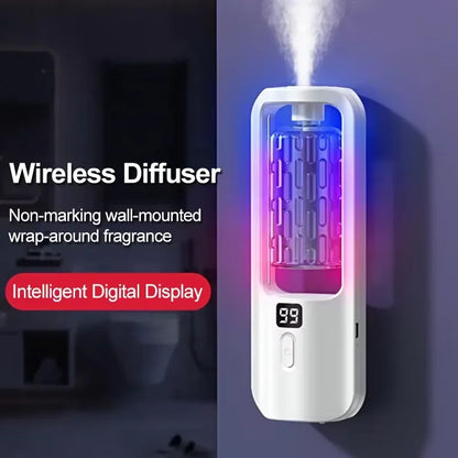Aromatherapy oil diffuser & ultrasonic humidifier with colorful lights