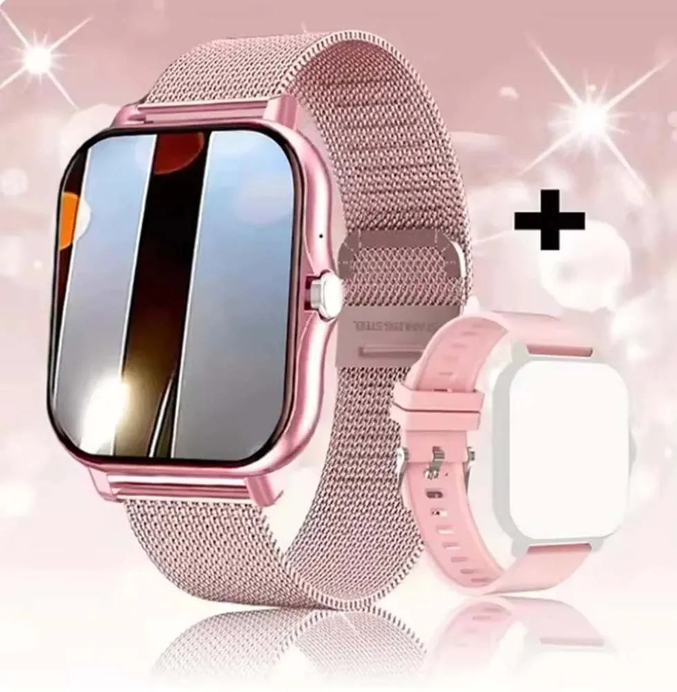 Smartwatch with Bluetooth calling & health tracking