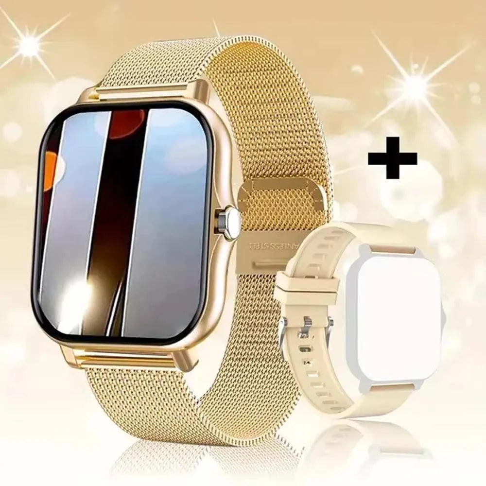 Smartwatch with Bluetooth calling & health tracking