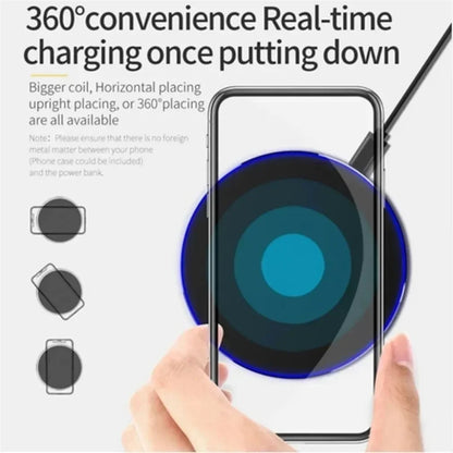 Fast wireless charger pad