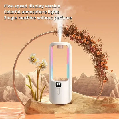 Aromatherapy oil diffuser & ultrasonic humidifier with colorful lights