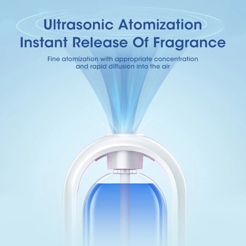 Sleek automatic oil diffuser with neon lights