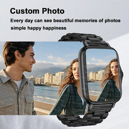 Smartwatch with Bluetooth calling & health tracking