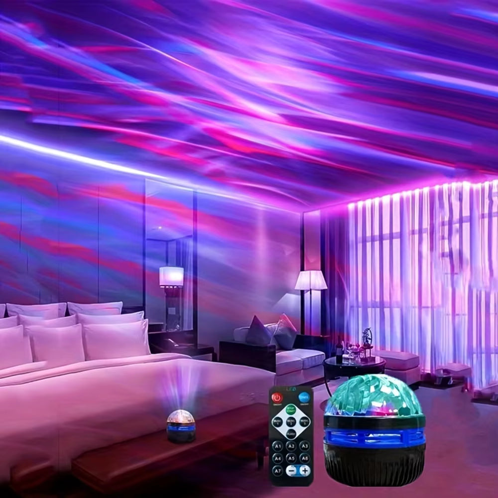 Aurora LED projector lamp